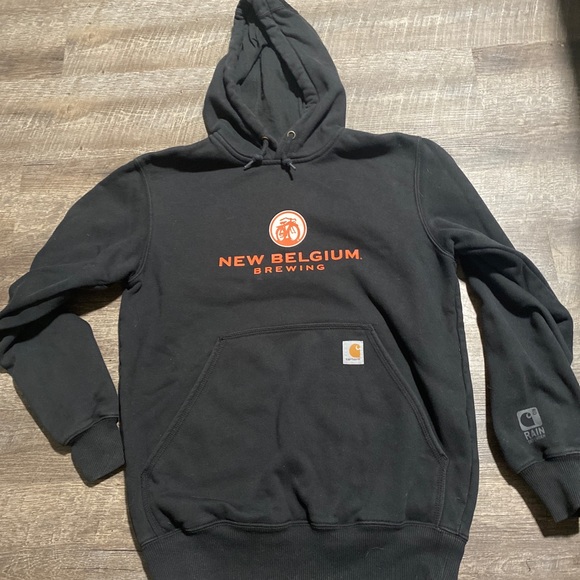 Vintage Carhartt New Belgium Brewing Hoodie - Picture 1 of 5